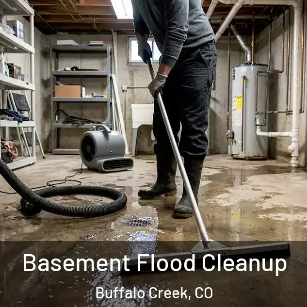  Basement Flood Cleanup Buffalo Creek, CO