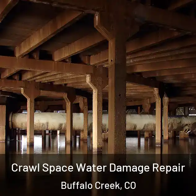  Crawl Space Water Damage Repair Buffalo Creek, CO