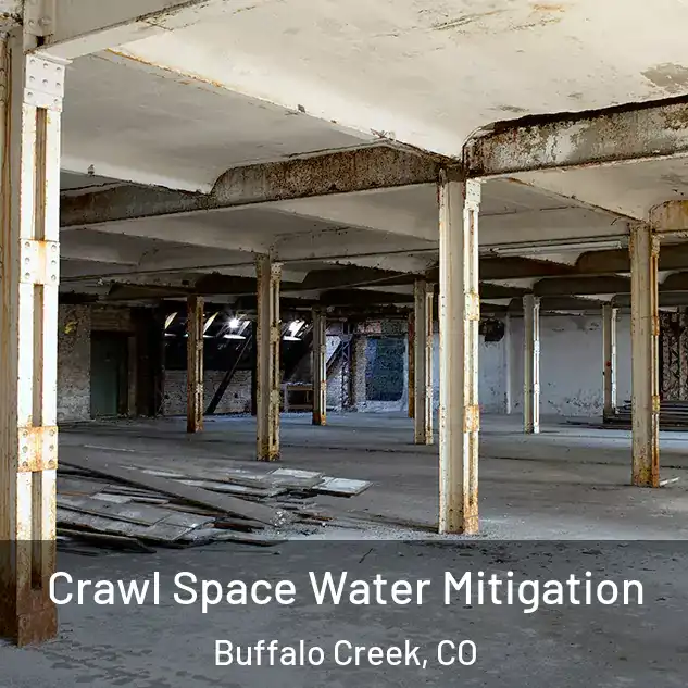  Crawl Space Water Mitigation Buffalo Creek, CO