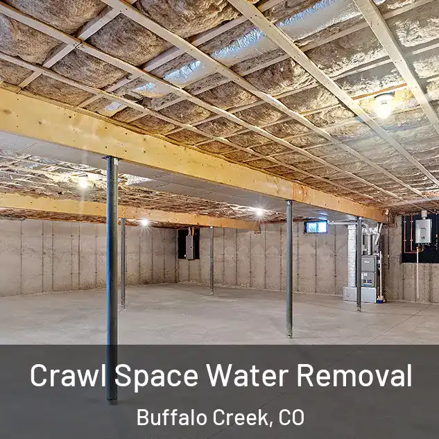  Crawl Space Water Removal Buffalo Creek, CO