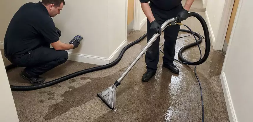 Basement Flooded Carpet Soaked Recovery in Buffalo Creek