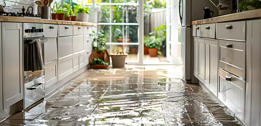 Kitchen Water Mitigation Services in Buffalo Creek