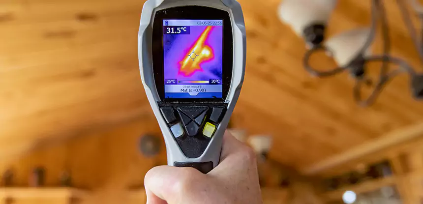Infrared Camera Roof Leak Detection in Buffalo Creek