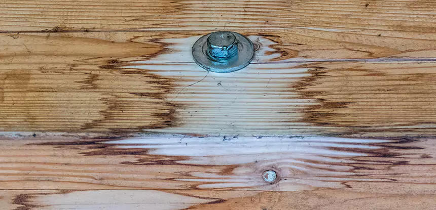 Fixing Water Marks on Wood in Buffalo Creek