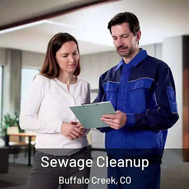  Sewage Cleanup Buffalo Creek, CO